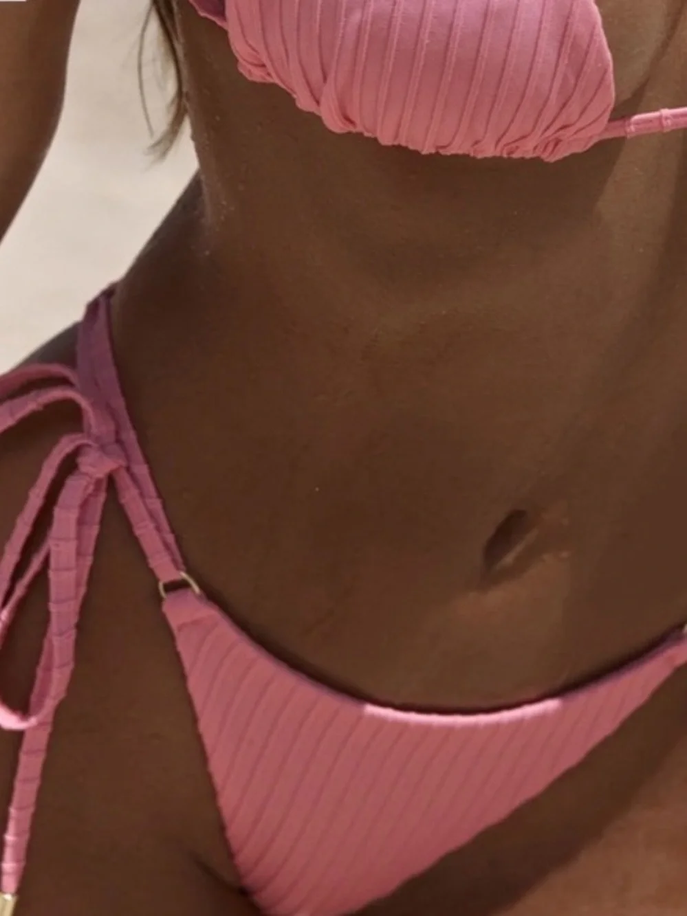 Monday Swimwear Hanalei Bottom Cherry Blossom
